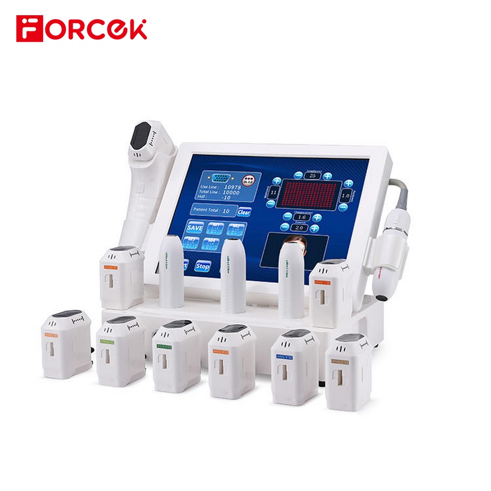2 In 1 4D HIFU+Vmax Radar Fine Carving Handle Machine For Wrinkle Removal Skin Lift Tightening