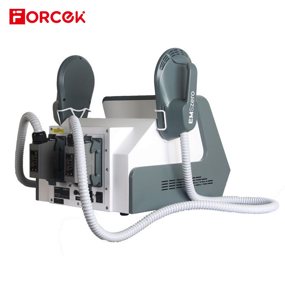 2000W 14 Tesla 2 Handles RF EMSlim Neo Electro Magnetic Muscle Stimulator Machine