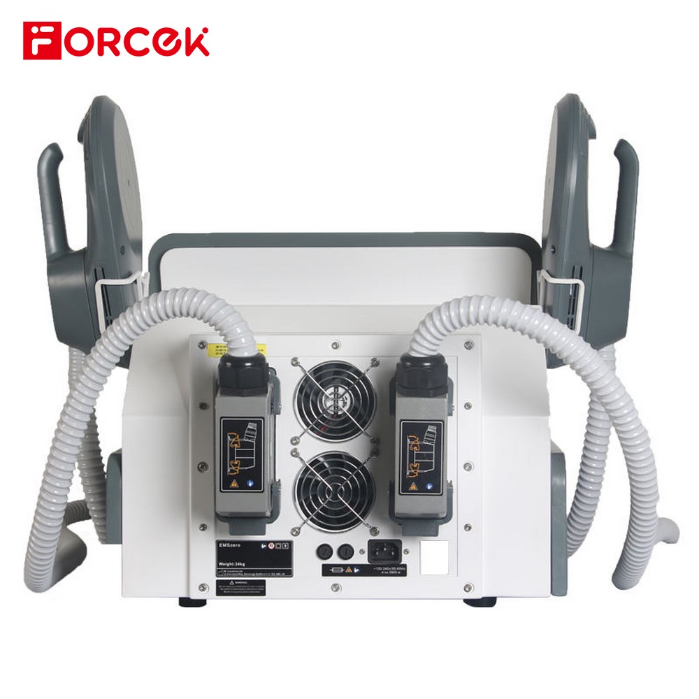 2000W 14 Tesla 2 Handles RF EMSlim Neo Electro Magnetic Muscle Stimulator Machine