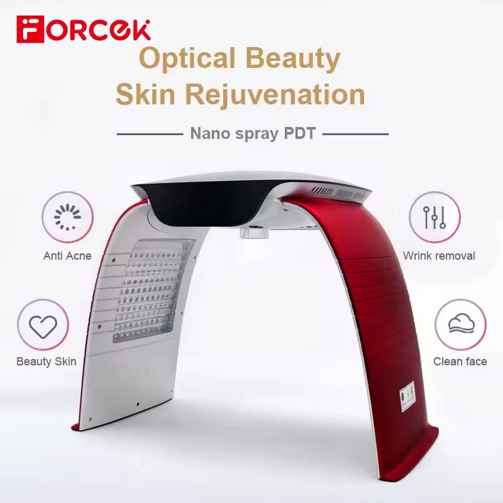 7 Colors Face Skin Care Beauty Apparatus Salon Pdt Led Light Therapy Machine