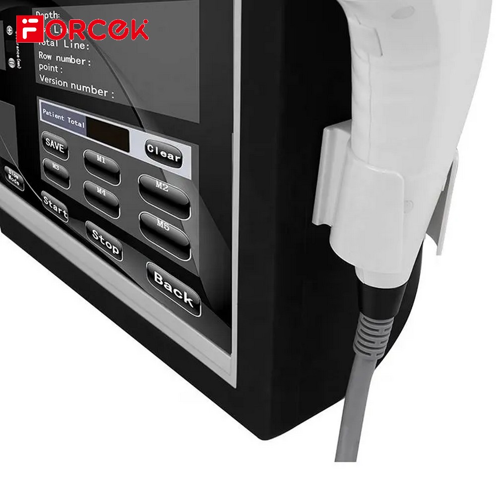 2 In 1 4D HIFU+Gold RF Microneedle Handle Machine For Face Lifting Body Slimming \/aginal Tightening