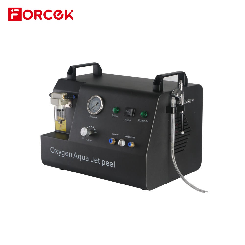 Oxygen Jet Peel and Spray Facial Skin Care Machine Pore Clean Skin Rejuvenation Whitening Acne Treatment Oxygen Injection Device