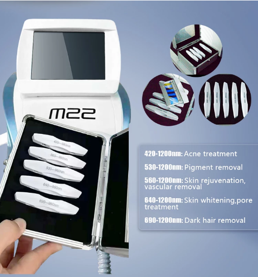  Multifunctional IPL Laser Skin Rejuvenation OPT M22 Machine For Acne And Wrinkle Removal
