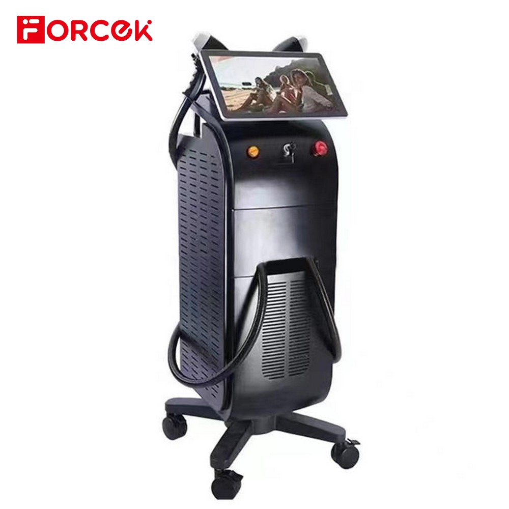 Hair Removal Appliances Laser Epilator 3 Wavelength 755 1064 808 Laser Hair Removal Titanium Diode