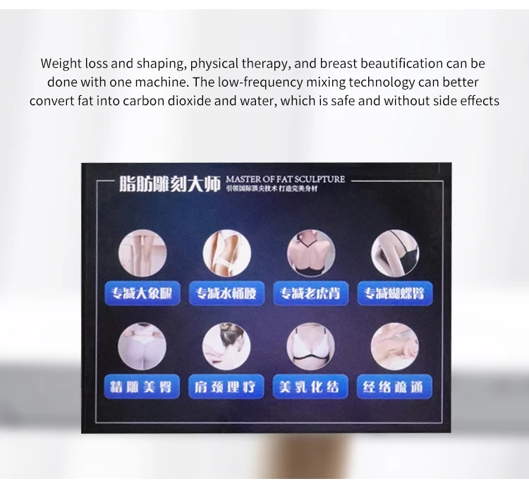 2022  Microwave Nano lightwave Weight Loss machine RF body shaping instrument Vacuum Negative Pressure Slimming machine