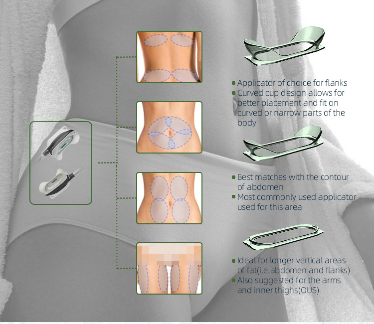 Cryolipolysis Machine Cryo Fatty Freezing Cold Vacuum Fat Freezing Machine Double Chin Removal 360 Cryolipolysis Machine