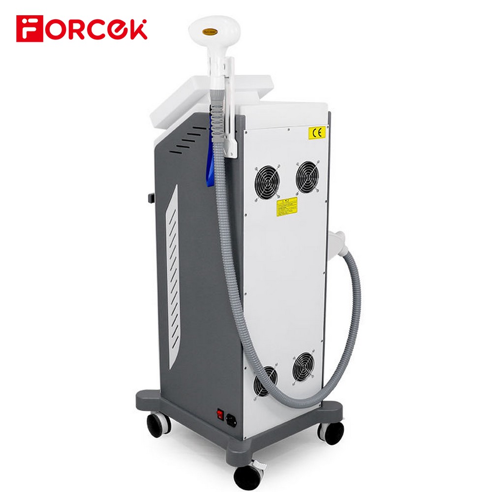 2 In 1 Function 808nm Hair Removal Laser/ 1064nm 532nm 1320nm Q Switch pico Laser Tattoo Remover