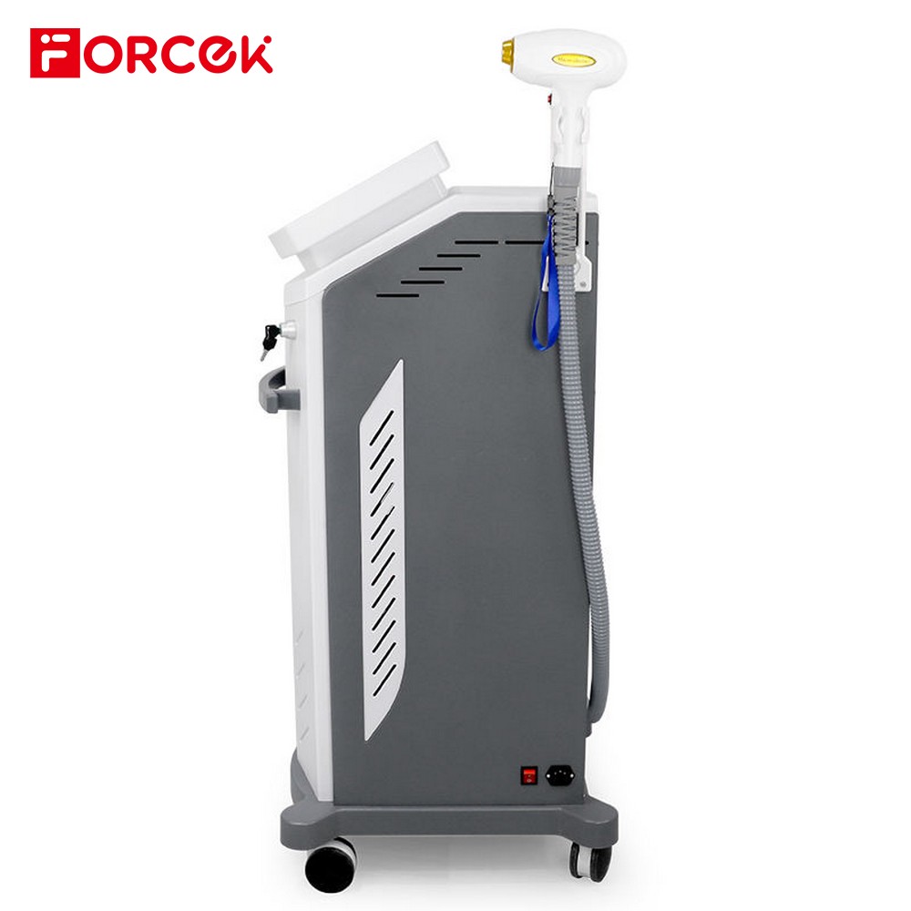 2 In 1 Function 808nm Hair Removal Laser/ 1064nm 532nm 1320nm Q Switch pico Laser Tattoo Remover