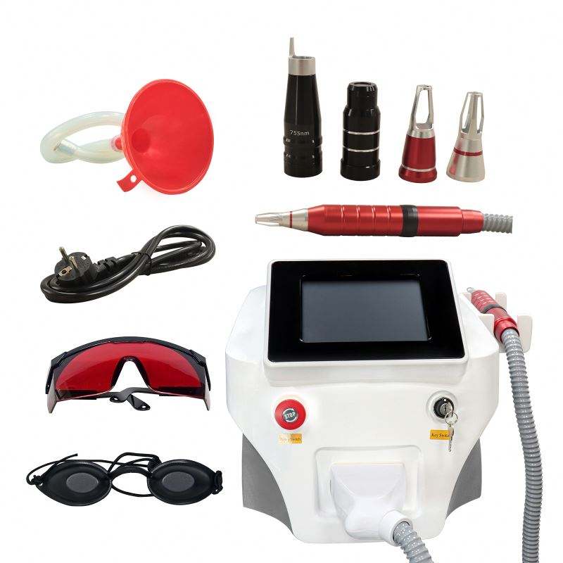 Professional 532nm 1064nm 1320nm Lazer Tattoo Removal Carbon Peeling Picosecond Tattoo Removal Machine