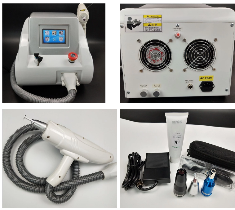2024 Latest Q-Switch Nd YagLaser 1064nm532nm1320nm Laser Tattoo Removal Pigmentation Removal Picosecond Laser Machine Duty Free