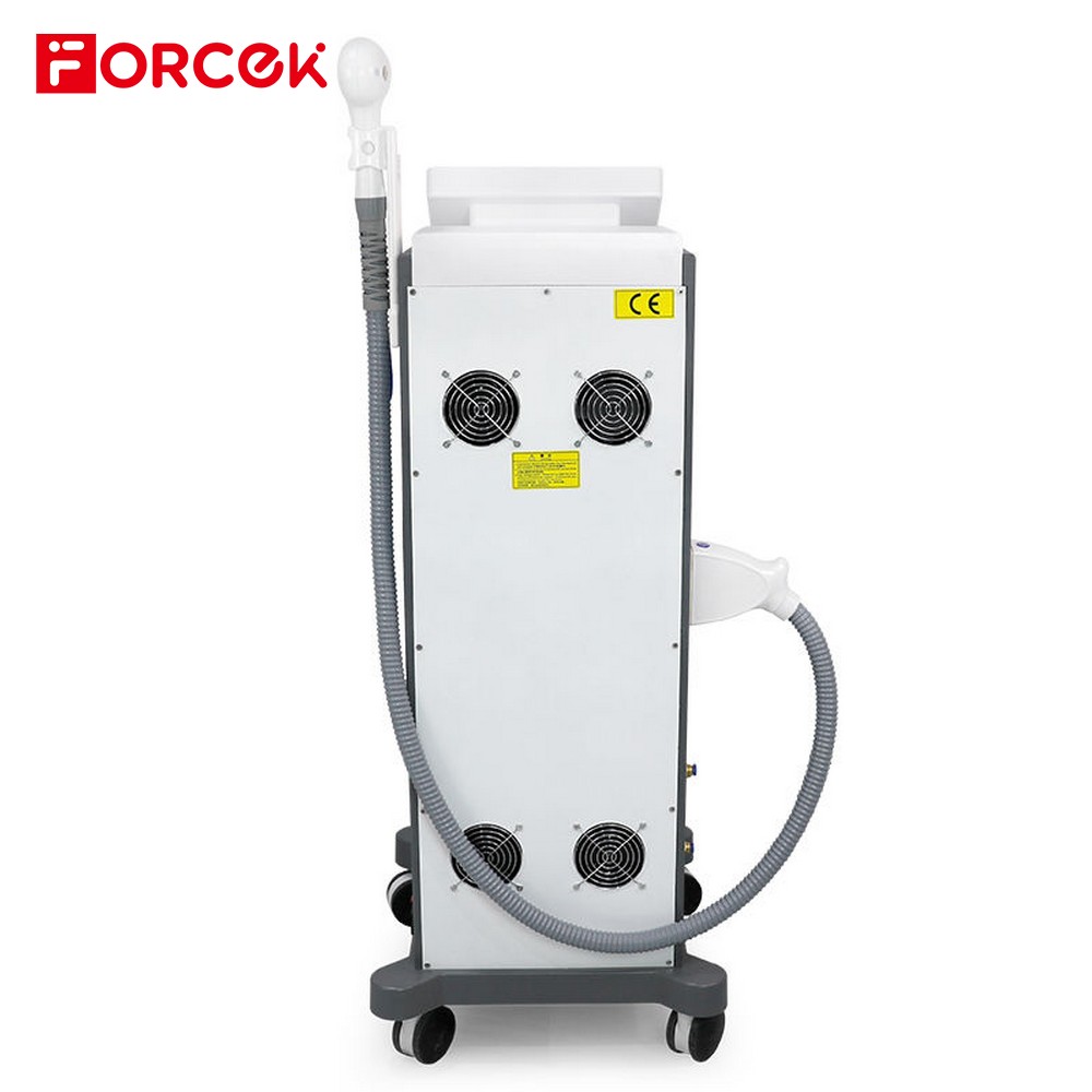 2 In 1 Function 808nm Hair Removal Laser/ 1064nm 532nm 1320nm Q Switch pico Laser Tattoo Remover