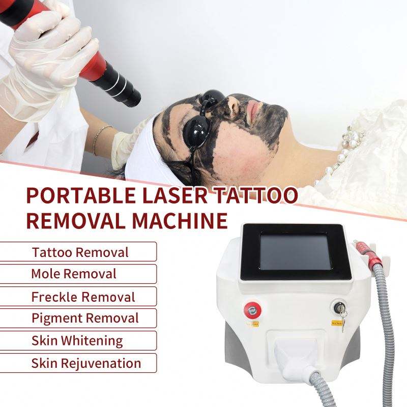 Professional 532nm 1064nm 1320nm Lazer Tattoo Removal Carbon Peeling Picosecond Tattoo Removal Machine
