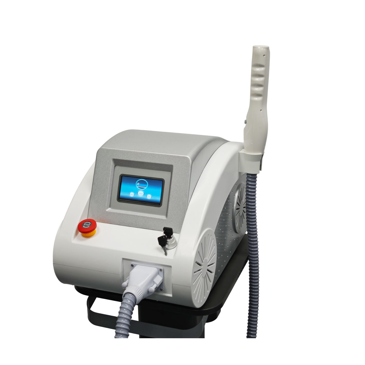 2025 New Q Switch Nd Yag Picosecond Eyebrow Washing Tattoo Removal Skin Rejuvenation Laser Device with 5 Non-Invasive Probes