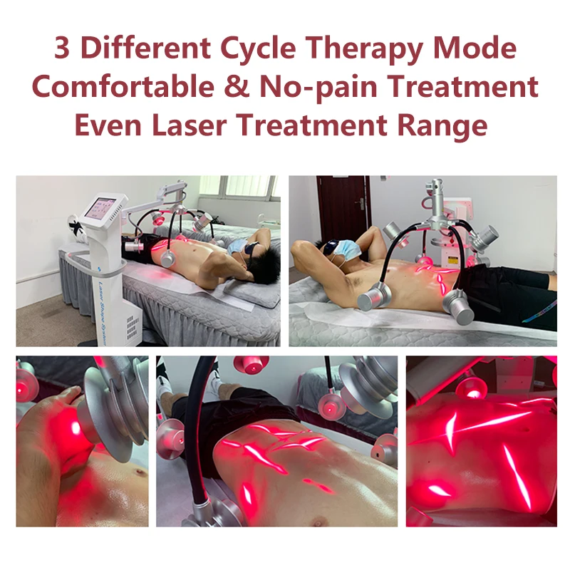 6D Laser 532Nm Wavelength Lipolysis Fat Burning Body Slim Lipo Laser Machine