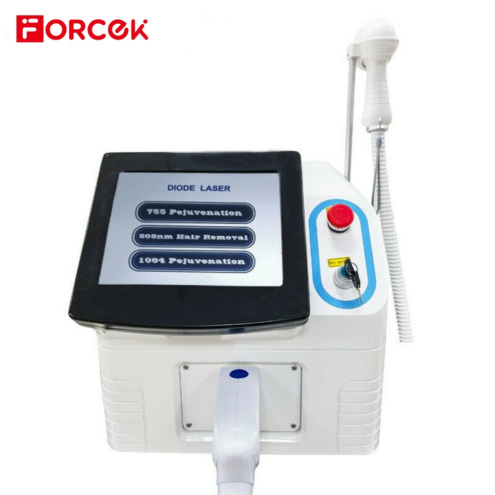 2000W 808 Diode Laser Painless Hair Removal Machine 755 808 1064nm