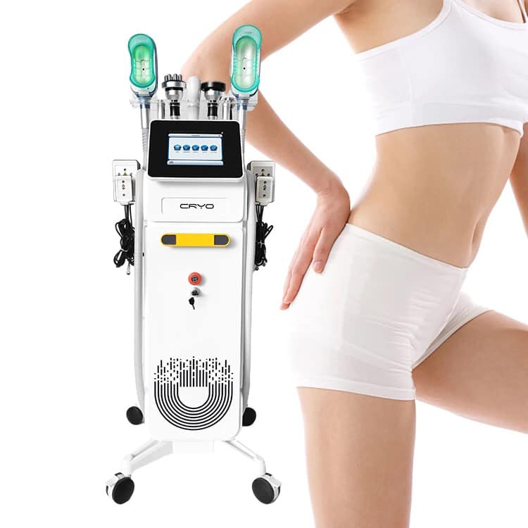 2023 Hottest 3-Handles 360 Cryo Skin Tightinge Fat Freezing Ems Shape Slimming Machine