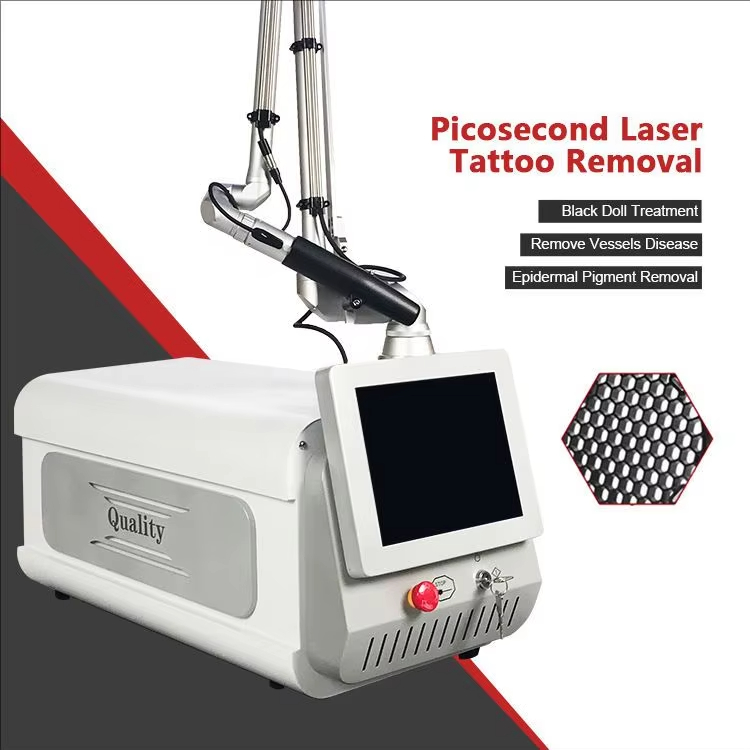 Professional Pigmentation Removal Portable Pico Laser machine for colorful tattoo removal