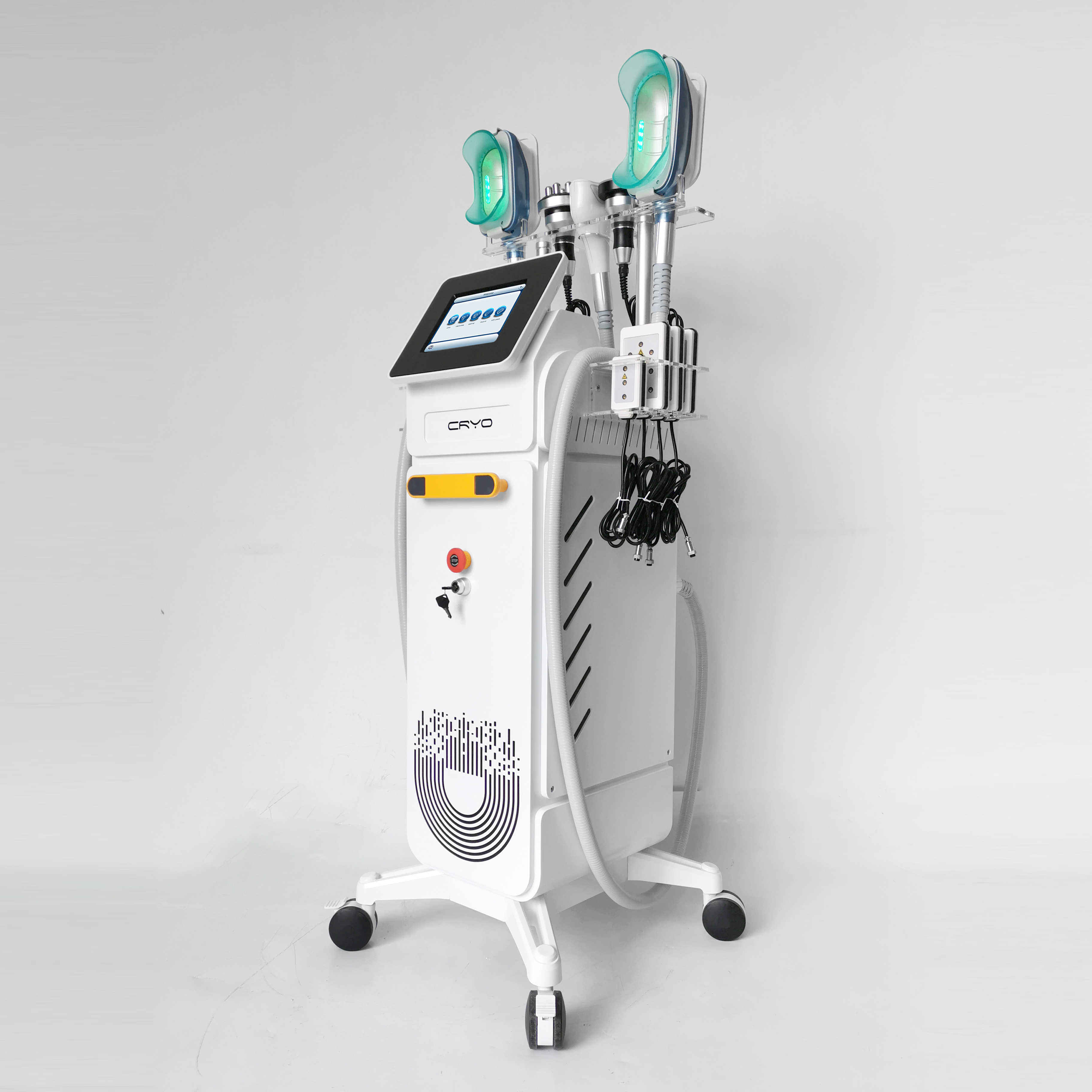 2023 Hottest 3-Handles 360 Cryo Skin Tightinge Fat Freezing Ems Shape Slimming Machine