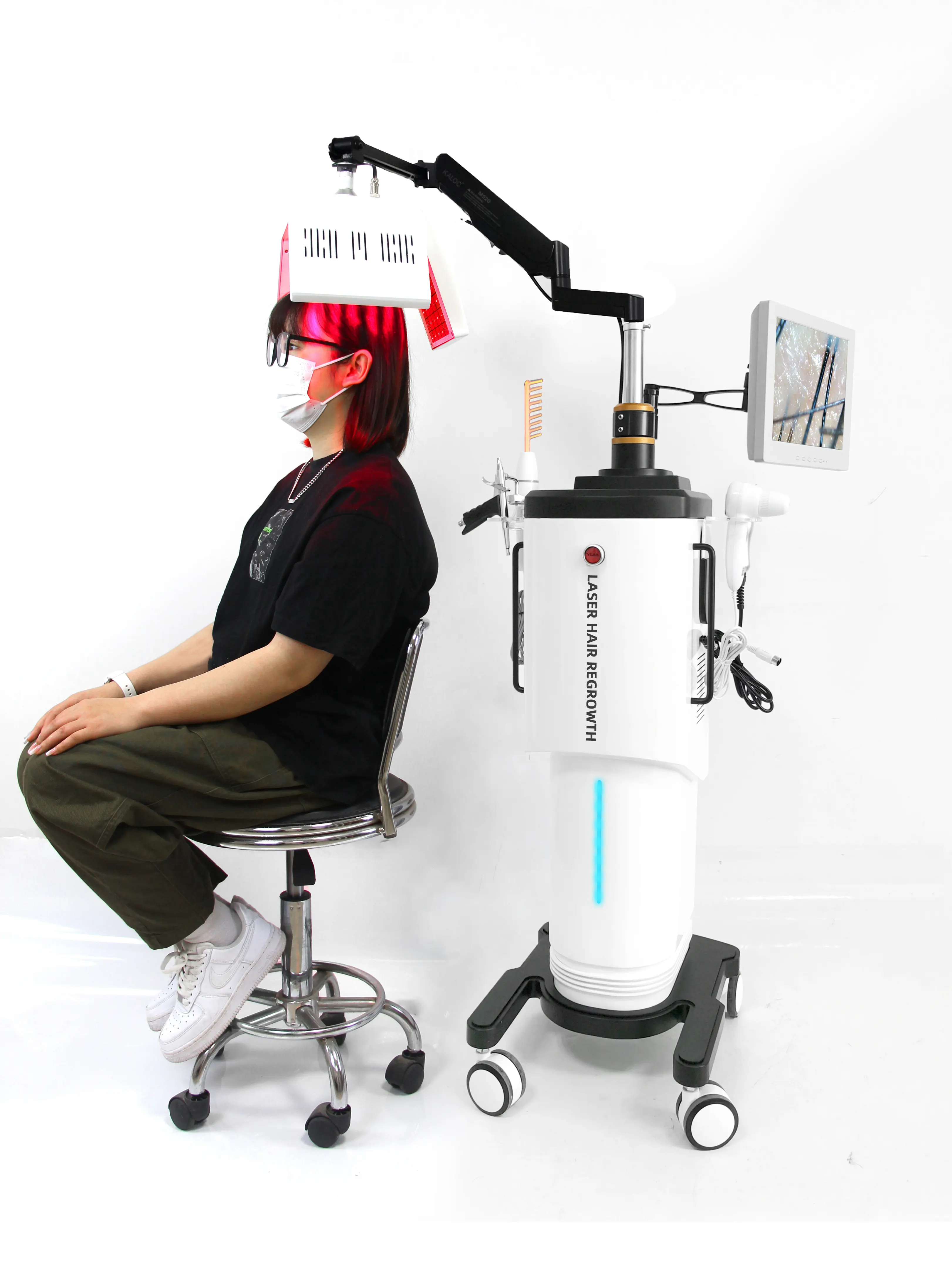 Latest Anti Hair Loss Treatment Laser 650nm Diode Laser Hair Growth Laser Hair Regrowth Machine