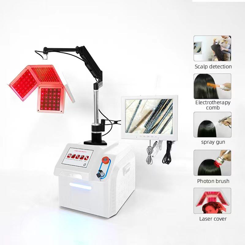 Portable Diode Laser Hair Regrowth Therapy Red Light 650nm Hair Loss Treatment