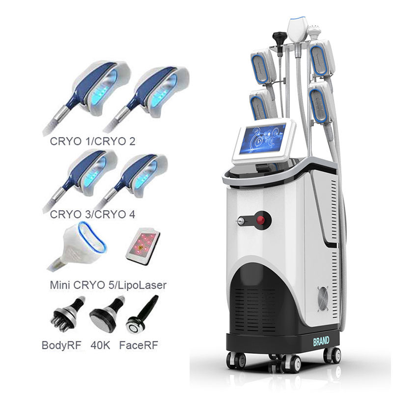 Portable 360 Criolipolisis Cool Tech Cellulite Reduction Freeze Fat Body Shaping ultrasonic Cavitation Slimming Machine