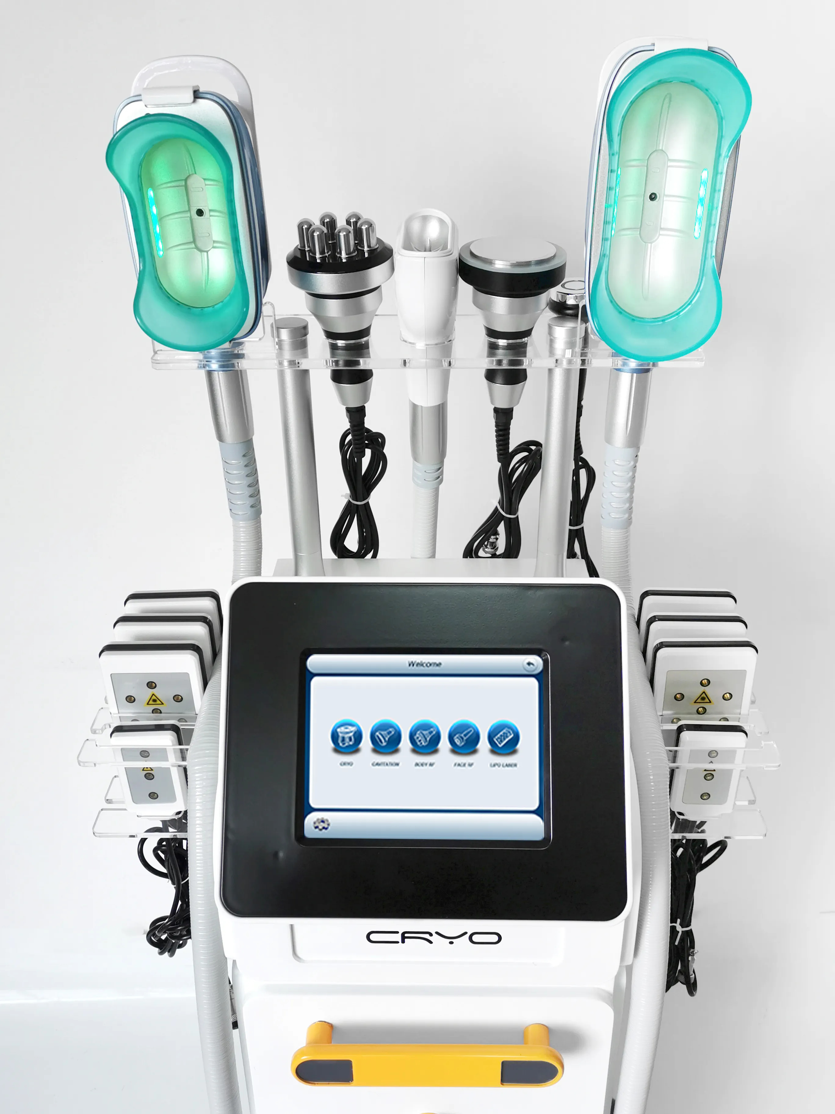 2023 Hottest 3-Handles 360 Cryo Skin Tightinge Fat Freezing Ems Shape Slimming Machine