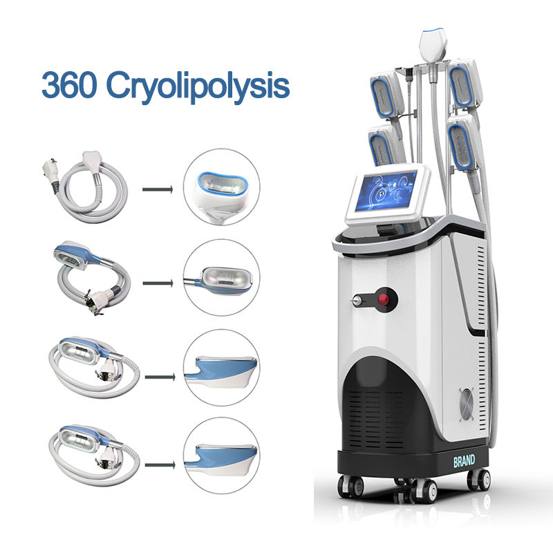 Portable 360 Criolipolisis Cool Tech Cellulite Reduction Freeze Fat Body Shaping ultrasonic Cavitation Slimming Machine
