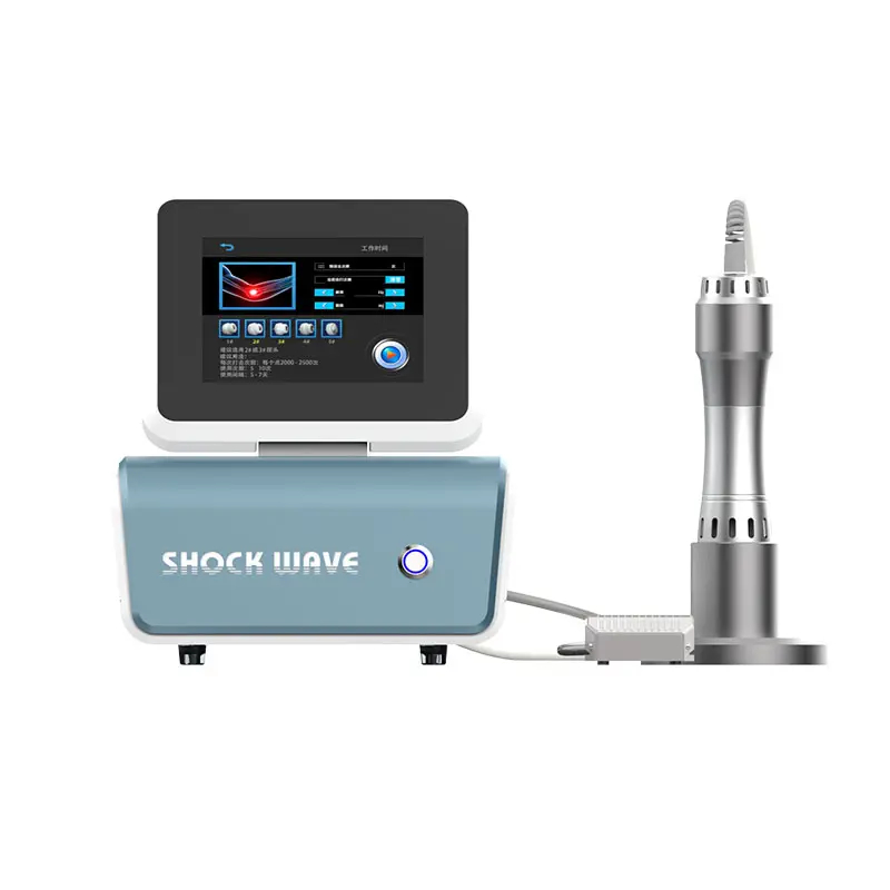 2023 New Extracorporeal Shockwave Body Pain Relief Electromagnetic Focus ED Shock wave Therapy Machine Muscle Massage Stimulator