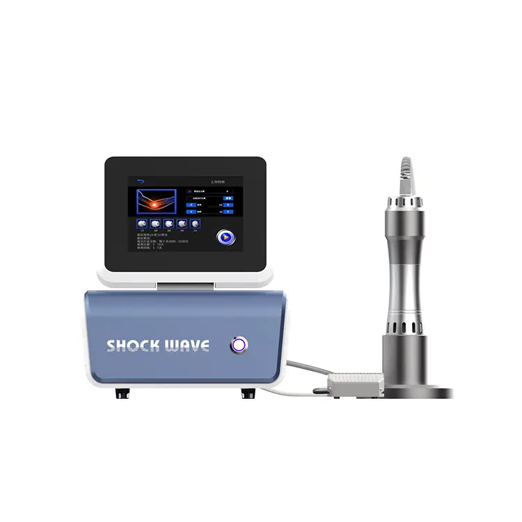 2023 New Extracorporeal Shockwave Body Pain Relief Electromagnetic Focus ED Shock wave Therapy Machine Muscle Massage Stimulator