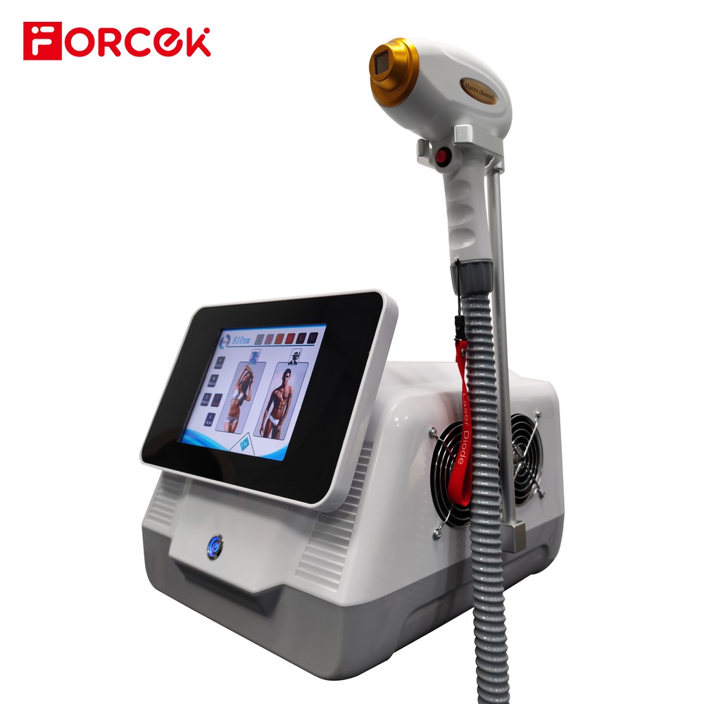 White 1200W Portable mini model diode 808 laser hair removal device