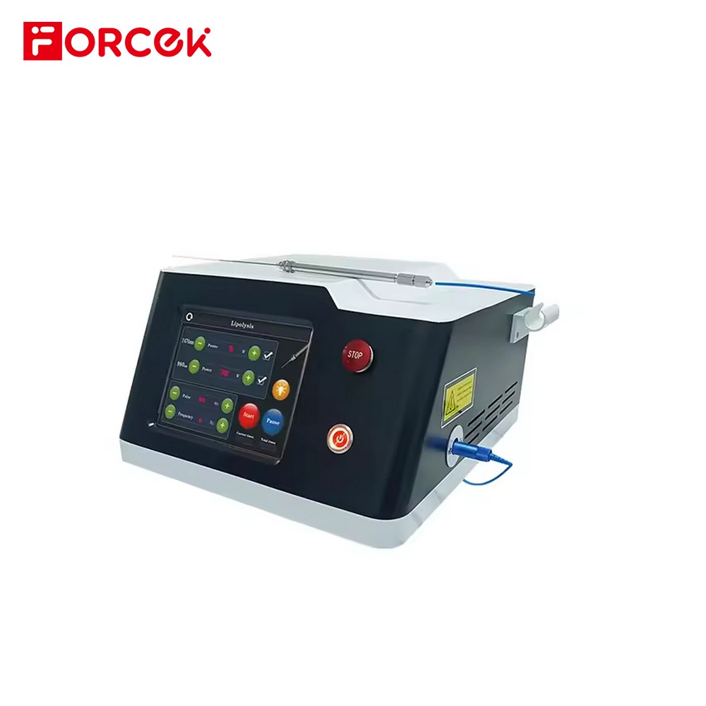 980Nm 1470Nm Diode Laser Lipolisi Commercial Machine Physiotherapy Treatment Fiber Optics Liposuction Handle Fat Dissolving
