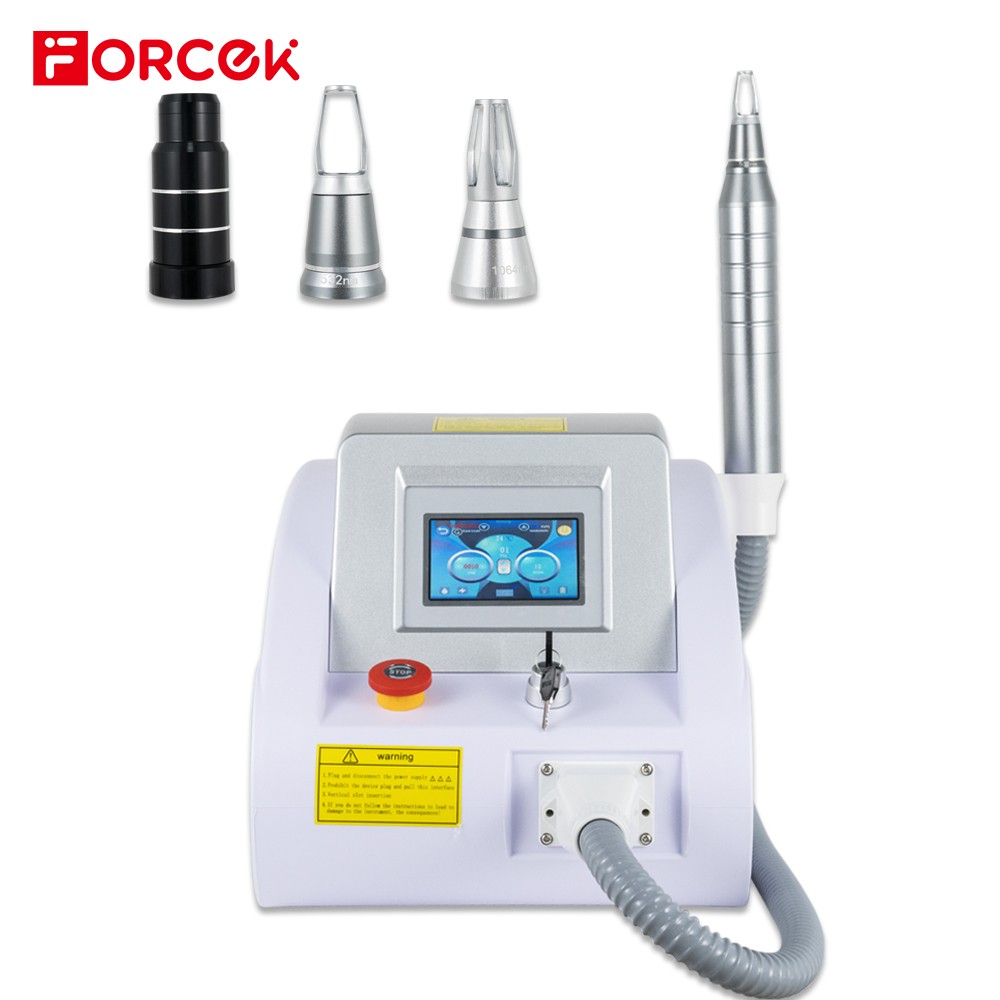 2000W Q-Switch Nd Yag 1064nm532nm755nm Tattoo Removal Picosecond Laser Machine