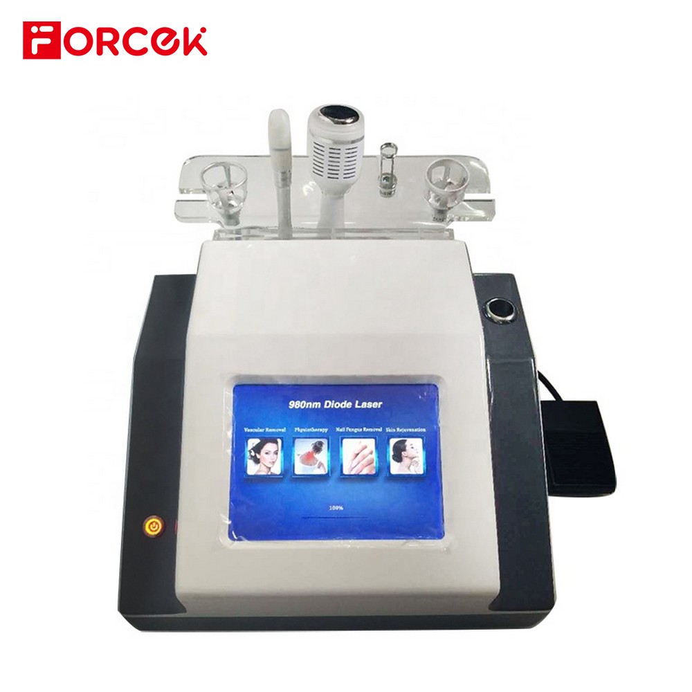5-in-1 Portable 980nm Diode Laser Spider Vein Removal Machine Vascular Spider Blood Vessels Removal 980nm Laser Machine