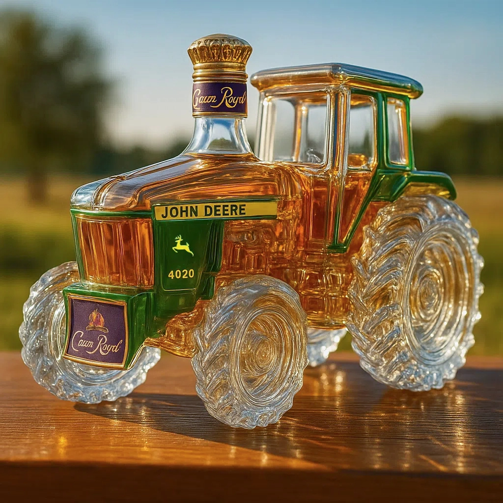 🎉SUMMER SALES🎉-john deere 4020 tractor whiskey bottle