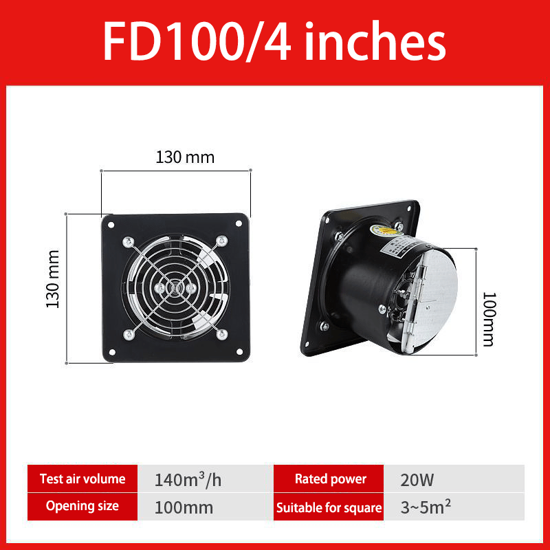 🎁Hot Sale 49% OFF🏆 Multifunctional Powerful Mute Exhaust Fan