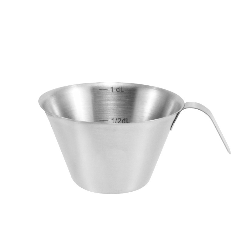OneVint Stainless Steel Espresso Ounce Measuring Cup, 100ml, 1 Pack