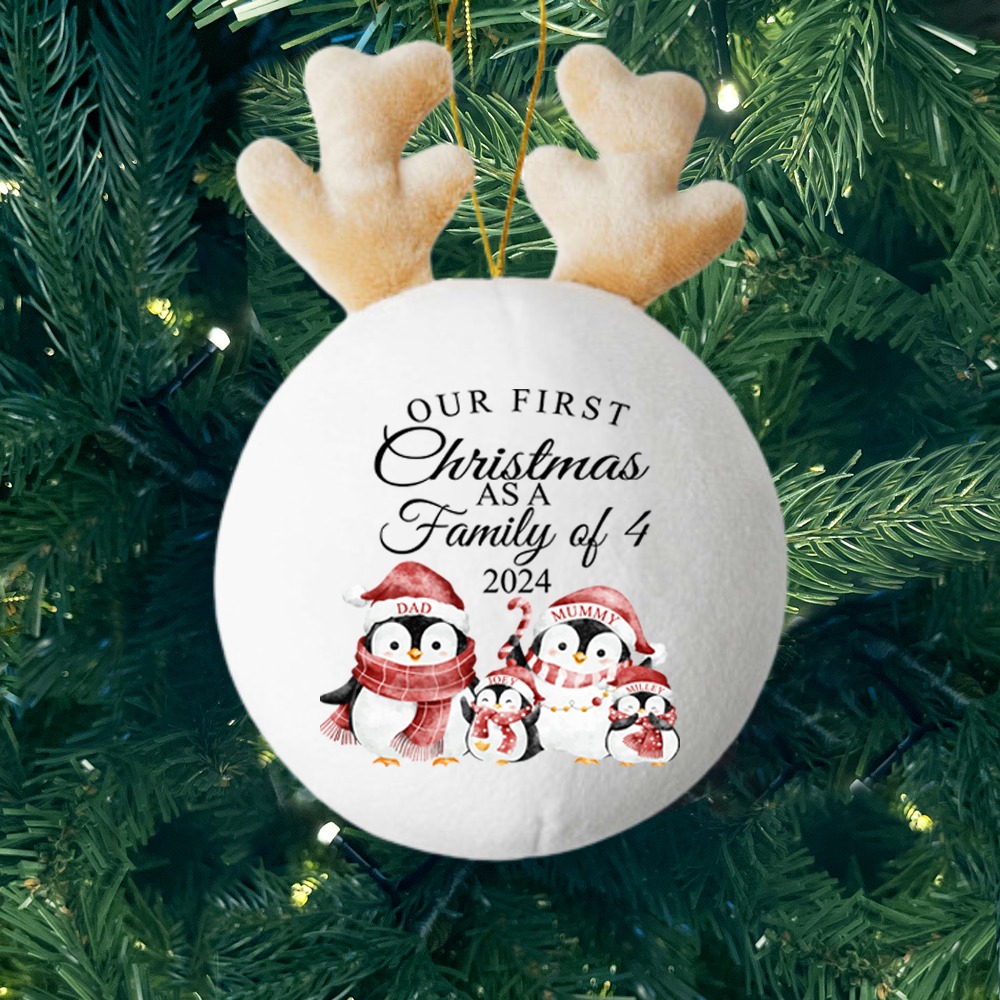 Your Dog- Personalised Fabric Christmas Ornament -