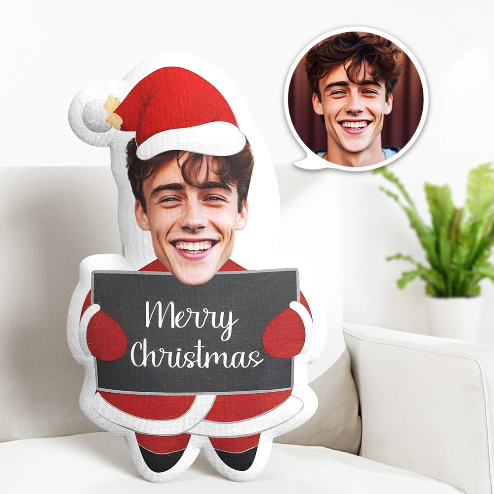 Custom Pillow Face Body Pillow Christmas Is Here Pillow Personalized Christmas Gifts - 