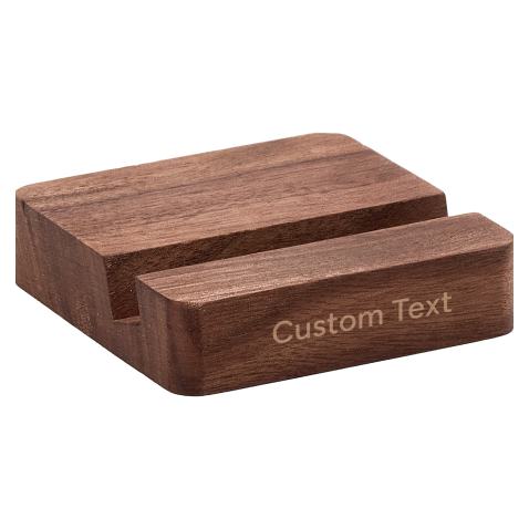 Custom Text Wooden Base - 