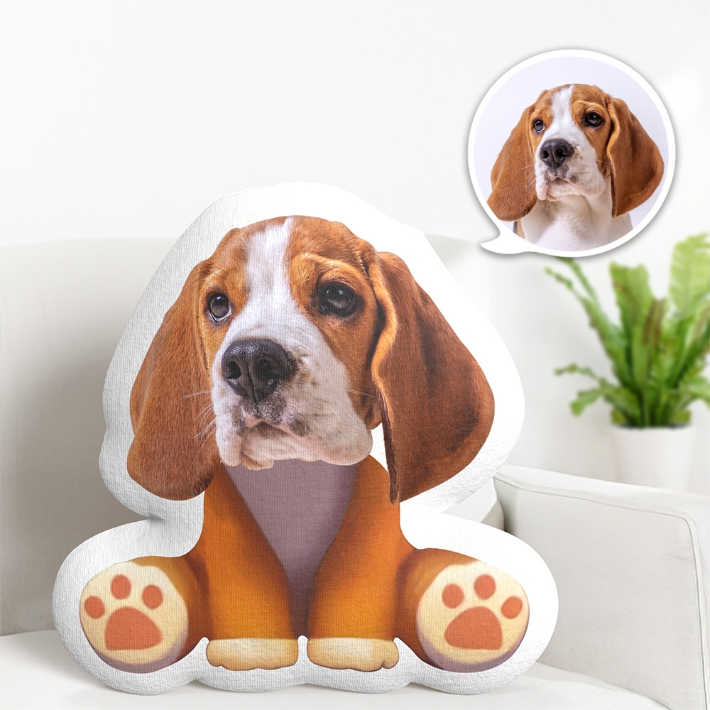 Personalized 3D Face Photo Minime Pillow Custom Face Minime Dolls Funny Pet Body Pillow Dolls - 