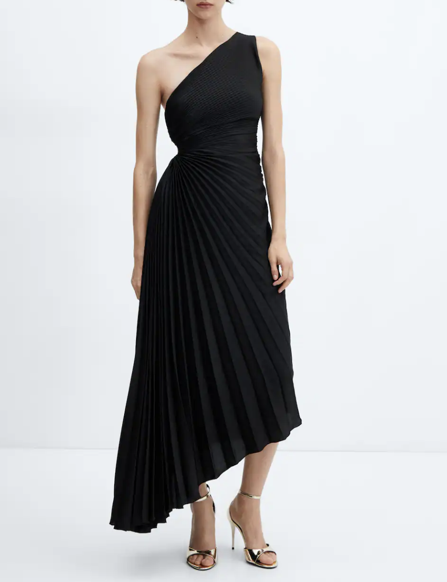 Black Asymmetrical dress