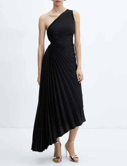Black Asymmetrical dress