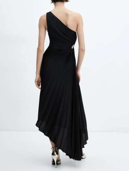 Black Asymmetrical dress