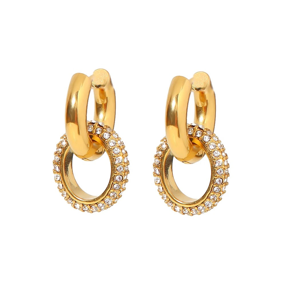 Duplici Hoops - Gold