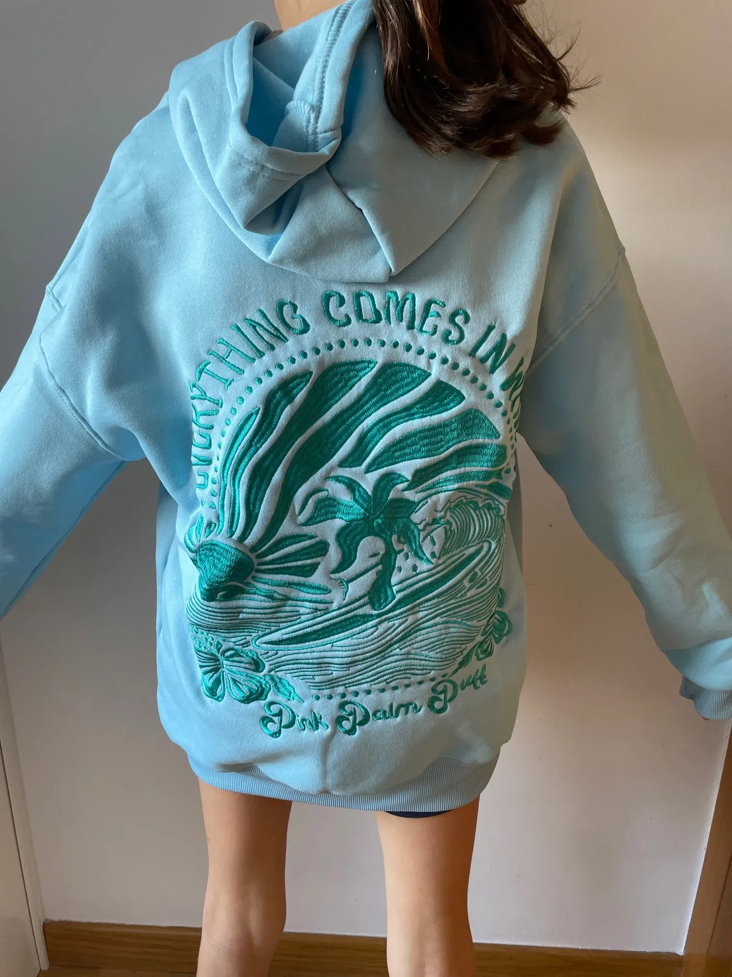 Cut Palm Puff Hoodie