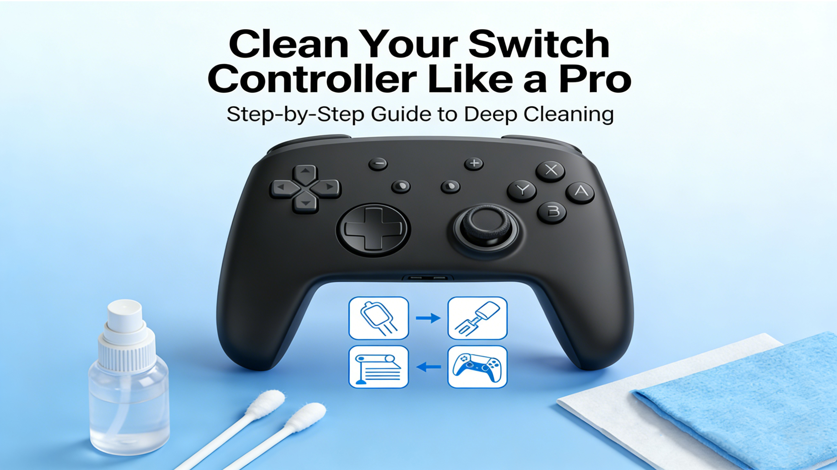 Cleaning Your Nintendo Switch Controllers
