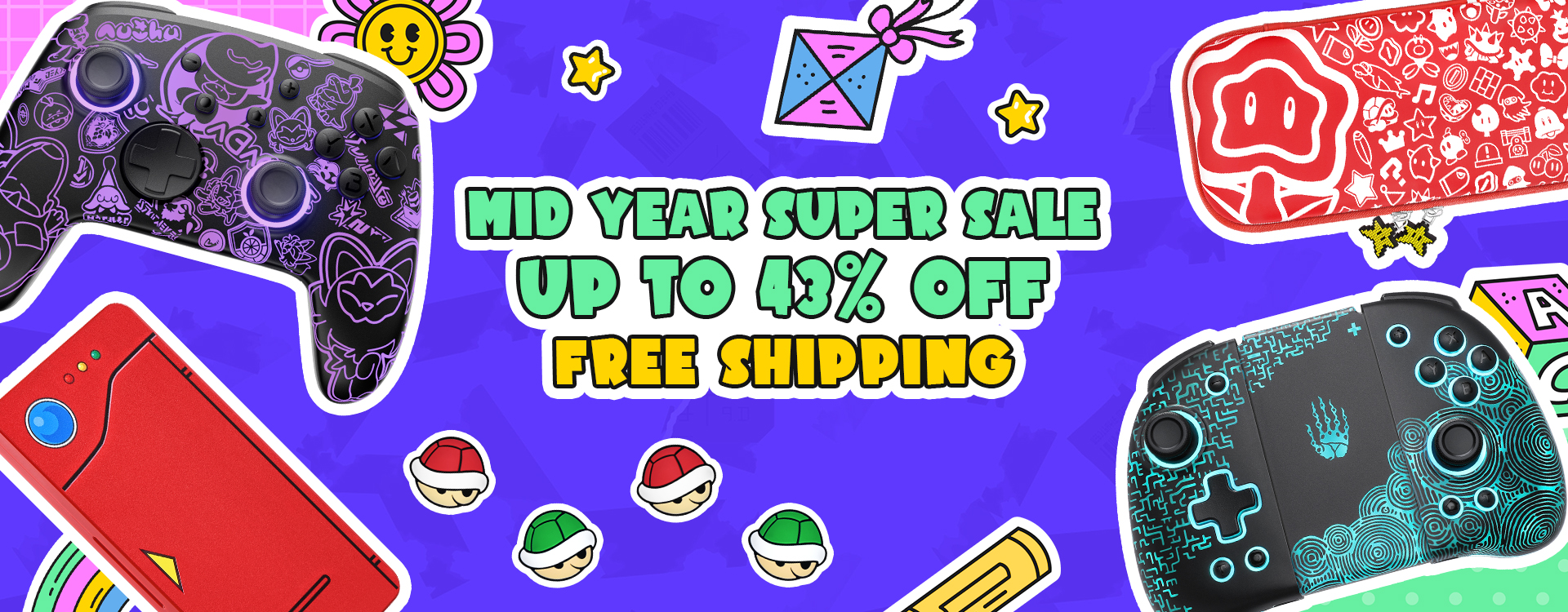 Mid year super sale UP TO 43% OFF FREE SHIPPING