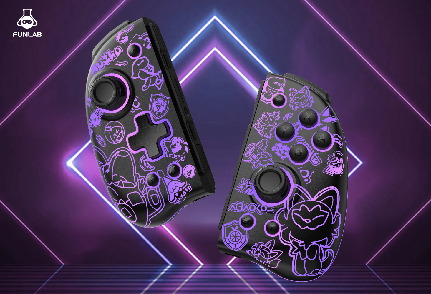 The Beautiful Nintendo Switch joycon controller for Pokemon fans and professional gamers!