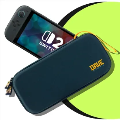 FUNLAB FunCase Mix Switch 2 Carrying Case -Dark blue-DAVE THE DIVER