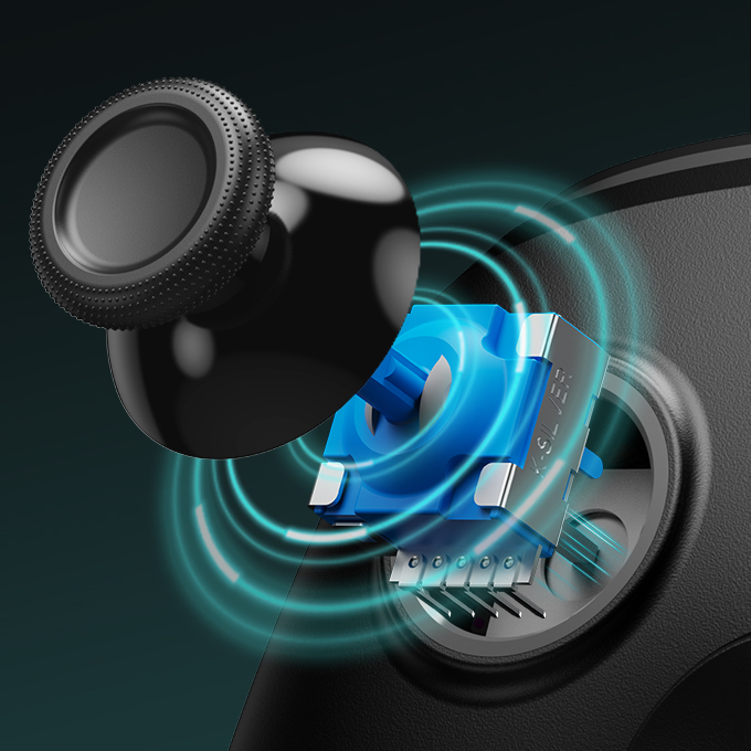 the newest game controller technology: hall effect joystick